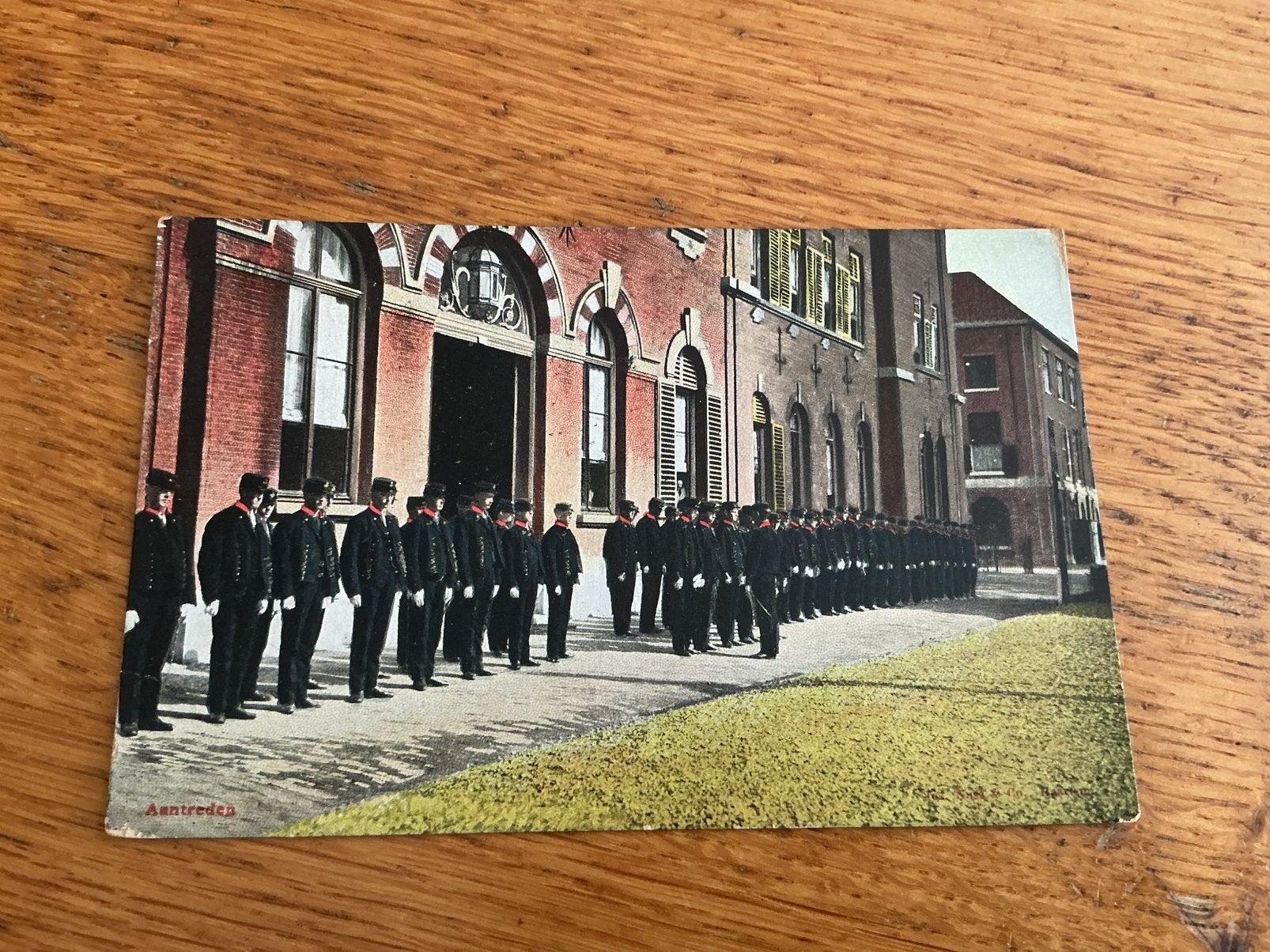 O635 Adelborsten kazerne misschien Den Helder, Ophalen of Verzenden, Voor 1920