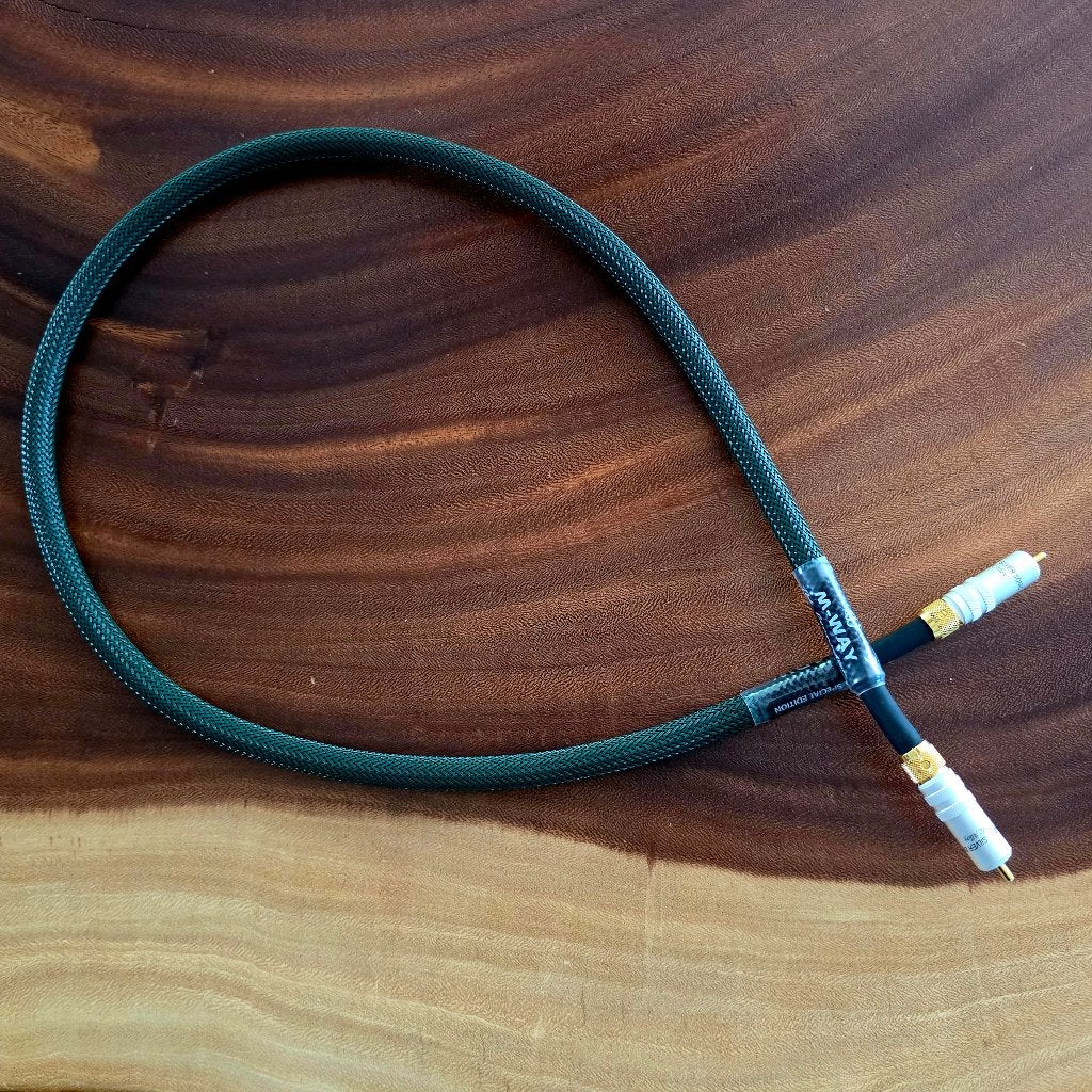 Audiomaat M-way 4DW Reference Rca interlink mono (1 stuk), Ophalen of Verzenden, Zo goed als nieuw, Minder dan 2 meter, Interlink-kabel