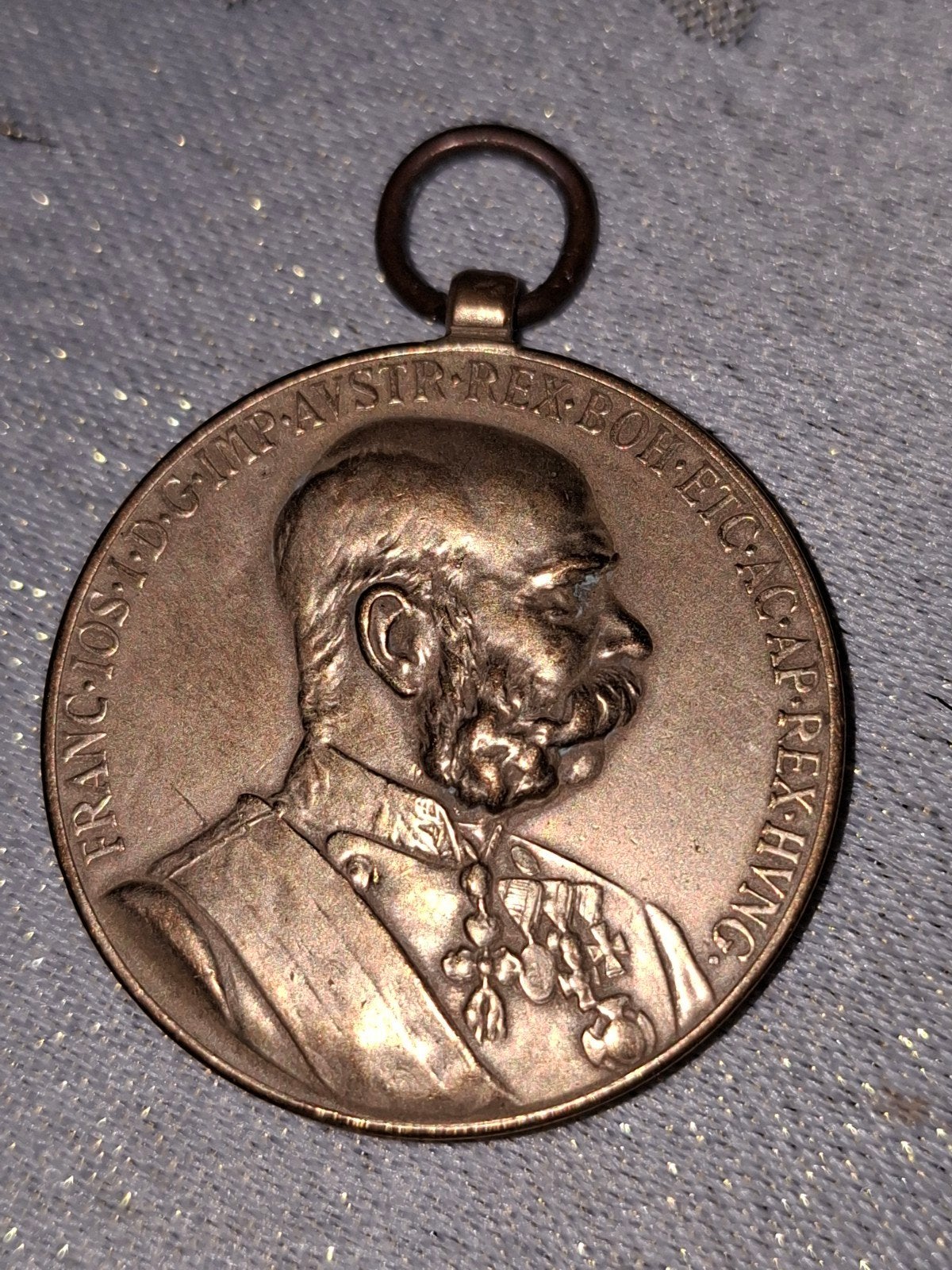Oostenrijkse herdenkingsmedaille Frans Jozef I, Ophalen of Verzenden, Brons, Buitenland