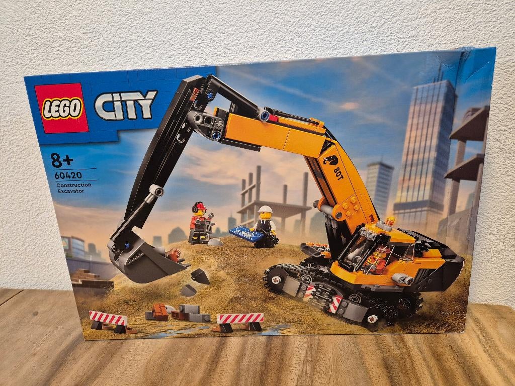 Lego City 60420 Gele graafmachine nieuw, Lego, Lego, City, Lego