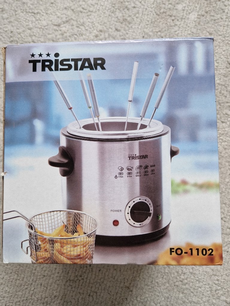 Tristar fondue pan, Witgoed en Apparatuur, Ophalen of Verzenden, Nieuw, Elektrisch, Fonduepan
