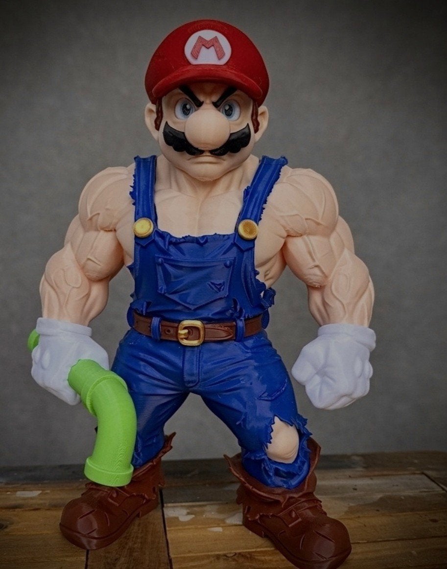 Mario & Luigi Sportschool Beeldjes, Ophalen of Verzenden
