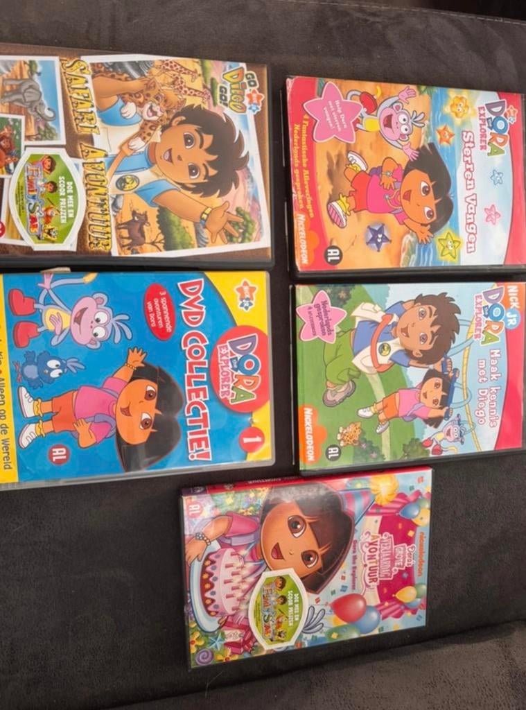 Dora the Explorer DVD Collectie - 5 DVD's, Ophalen of Verzenden, Zo goed als nieuw