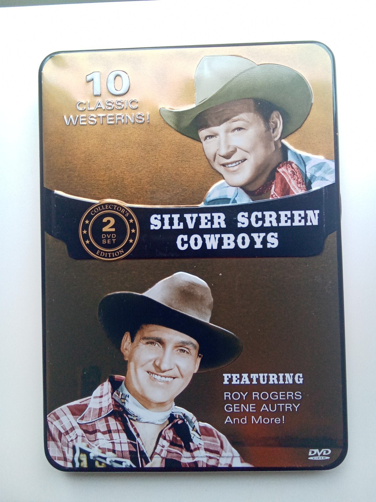 Import Silver Screen Cowboys - 10 Classic Westerns (2 dvd's), Engels, Alle leeftijden, Ophalen of Verzenden, Zo goed als nieuw