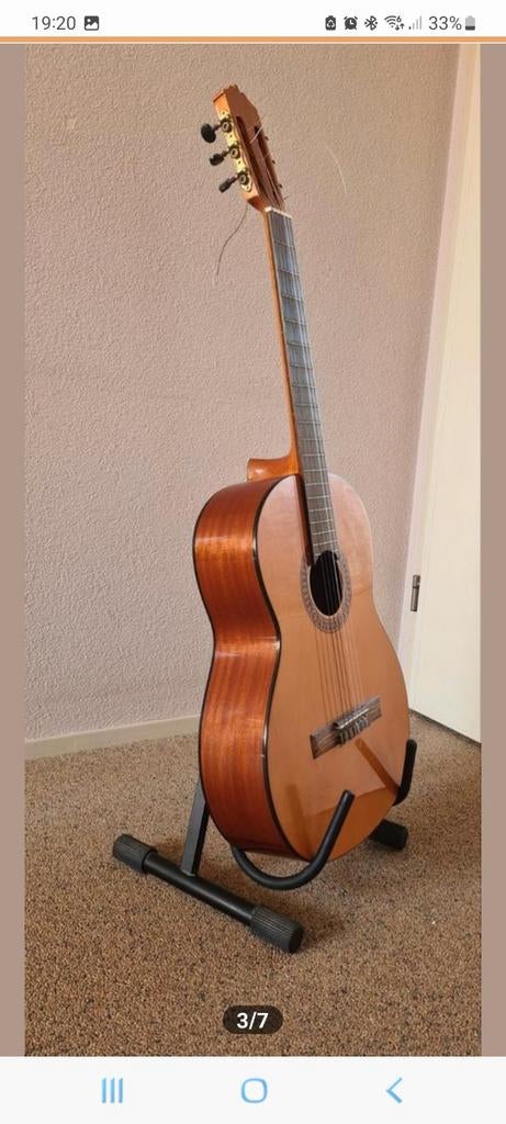 Standaard voor gitaar, Muziek en Instrumenten, Standaards, Ophalen of Verzenden, Gebruikt, Gitaar