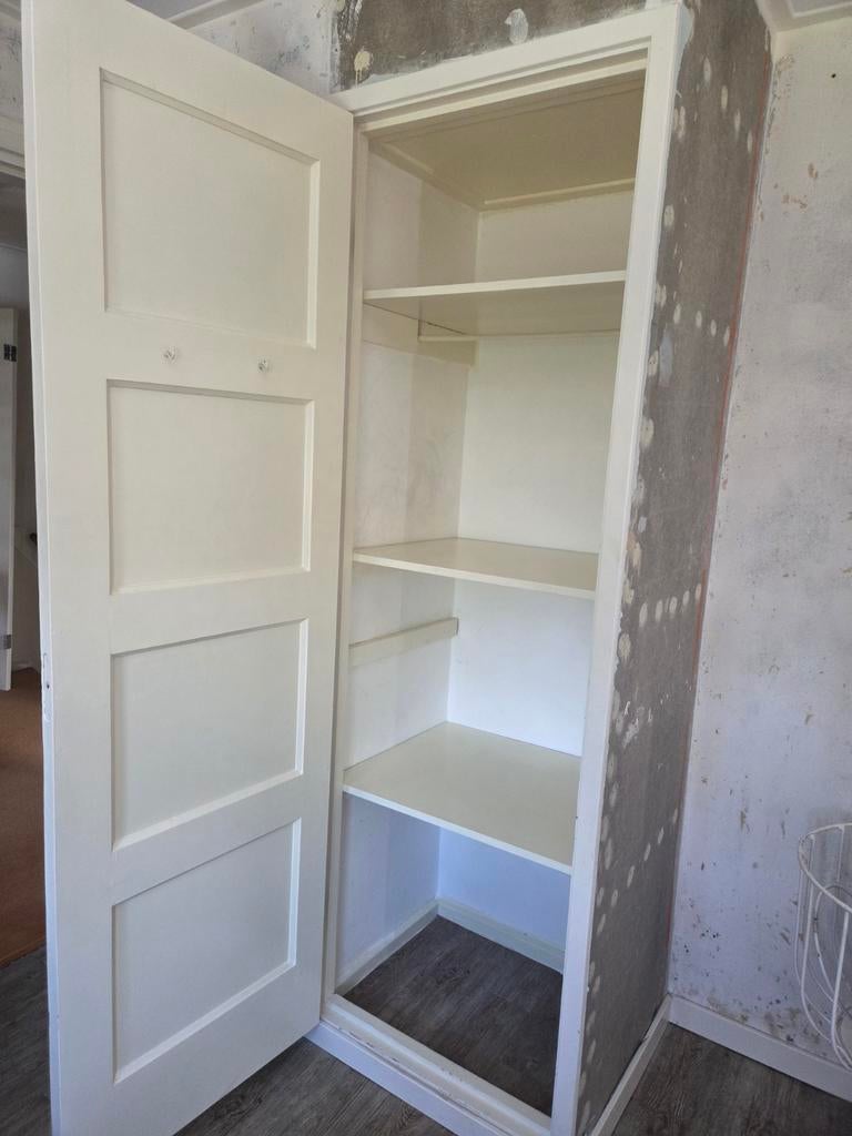 2 x binnendeur inbouwkast met sleutel Noordoostpolder woning, Ophalen, 200 cm of meer, Klassiek, 50 tot 100 cm