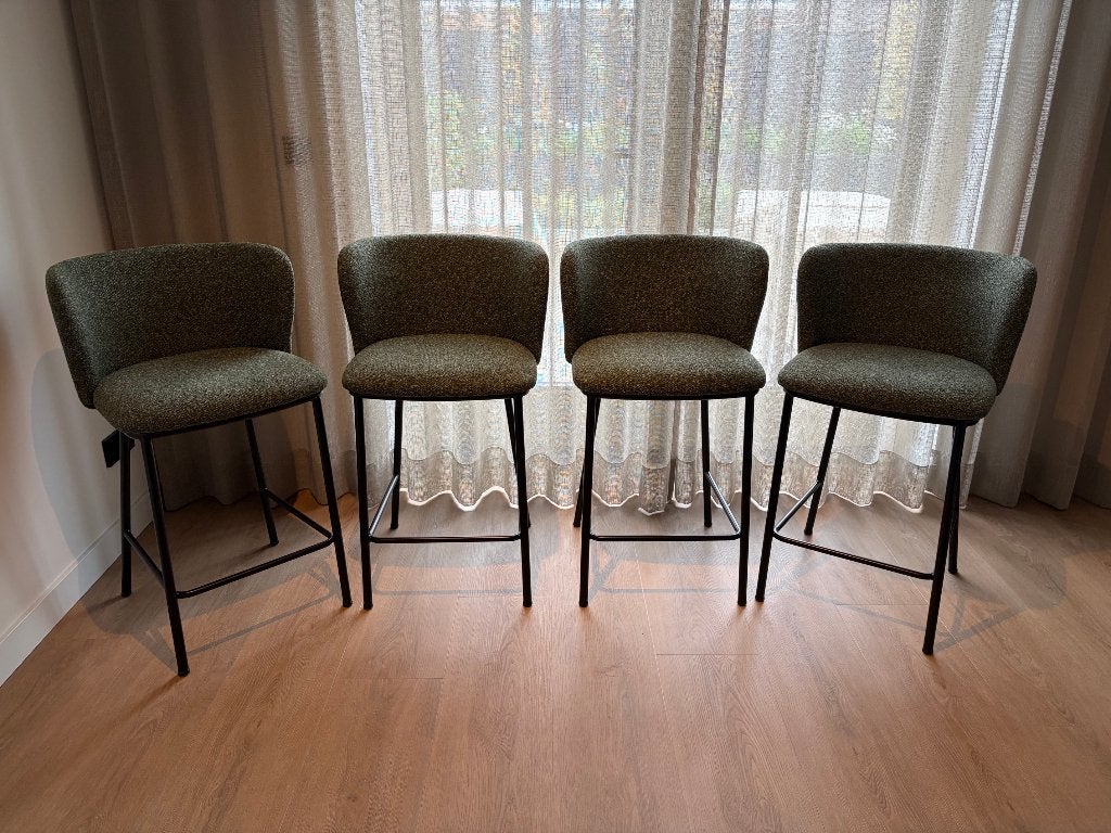 Foto 15 van Kave Home Ciselia barkrukken (4 stuks) | NIEUW