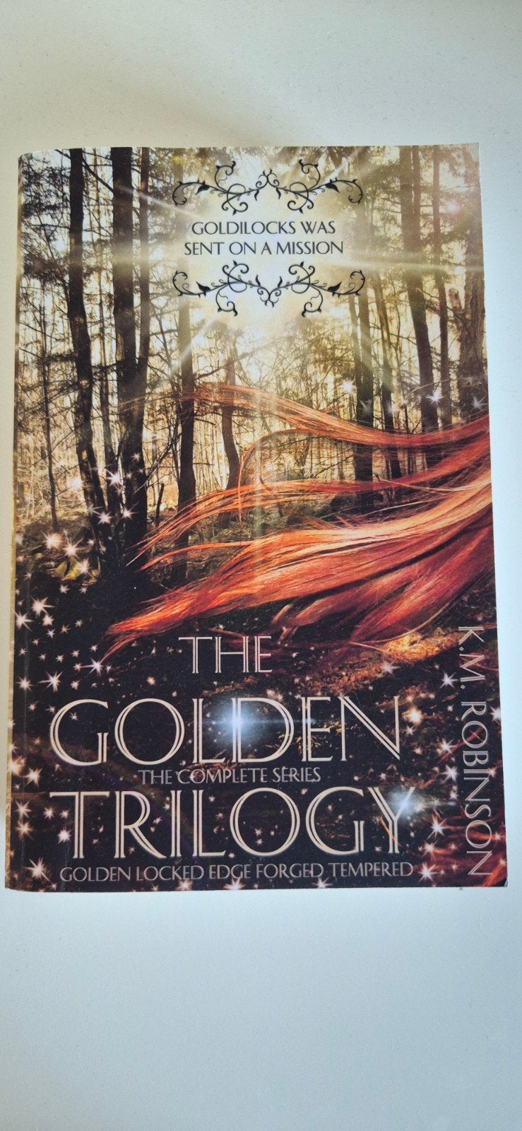 Bundel 5 boeken The Golden Trilogy K.M. Robinson, Boeken, Ophalen of Verzenden, Zo goed als nieuw