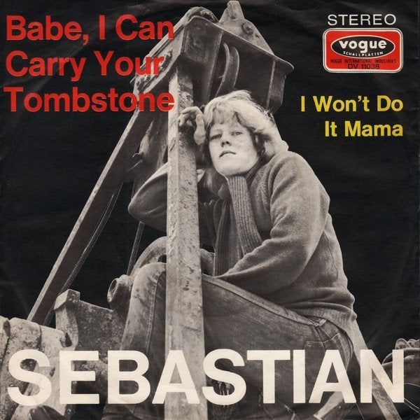 Sebastian "Babe, I Can Carry Your Tombstone" (1970 Vogue), Fotohoes, Ophalen of Verzenden, Gebruikt, Pop