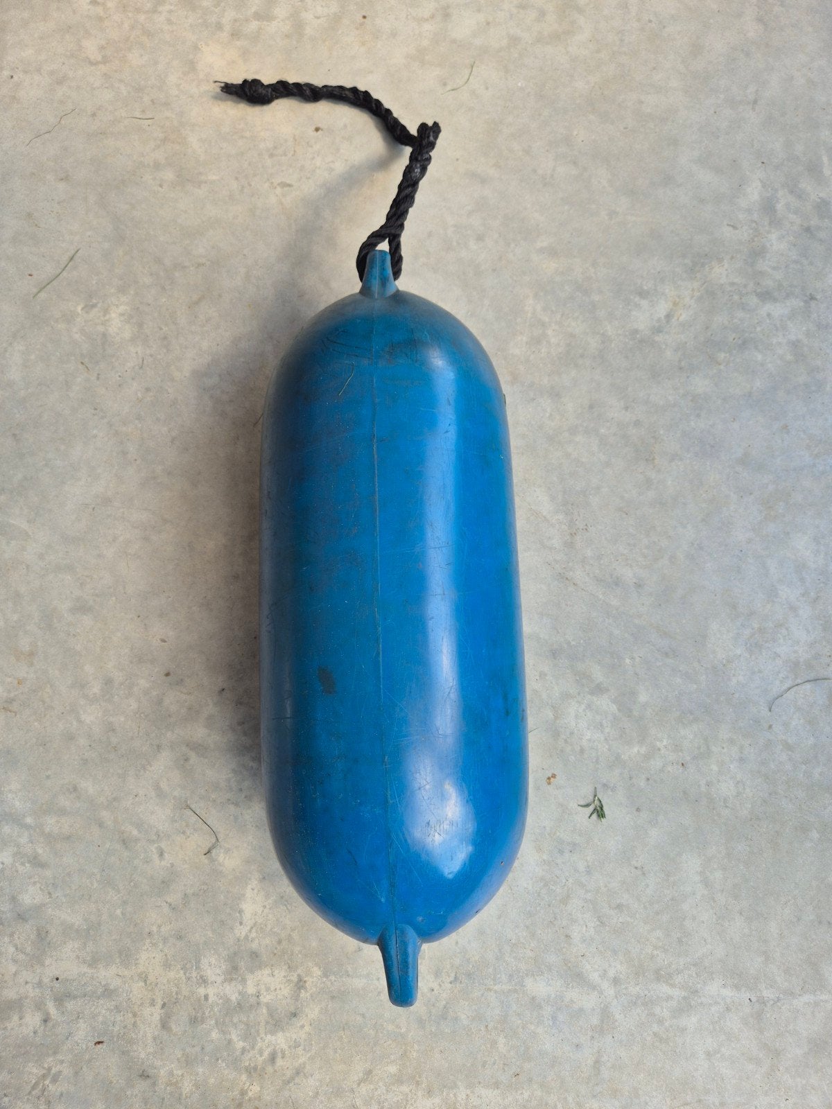 Gratis Blauwe stootwil / boei / fender voor boot, Ophalen, Gebruikt, Overige typen
