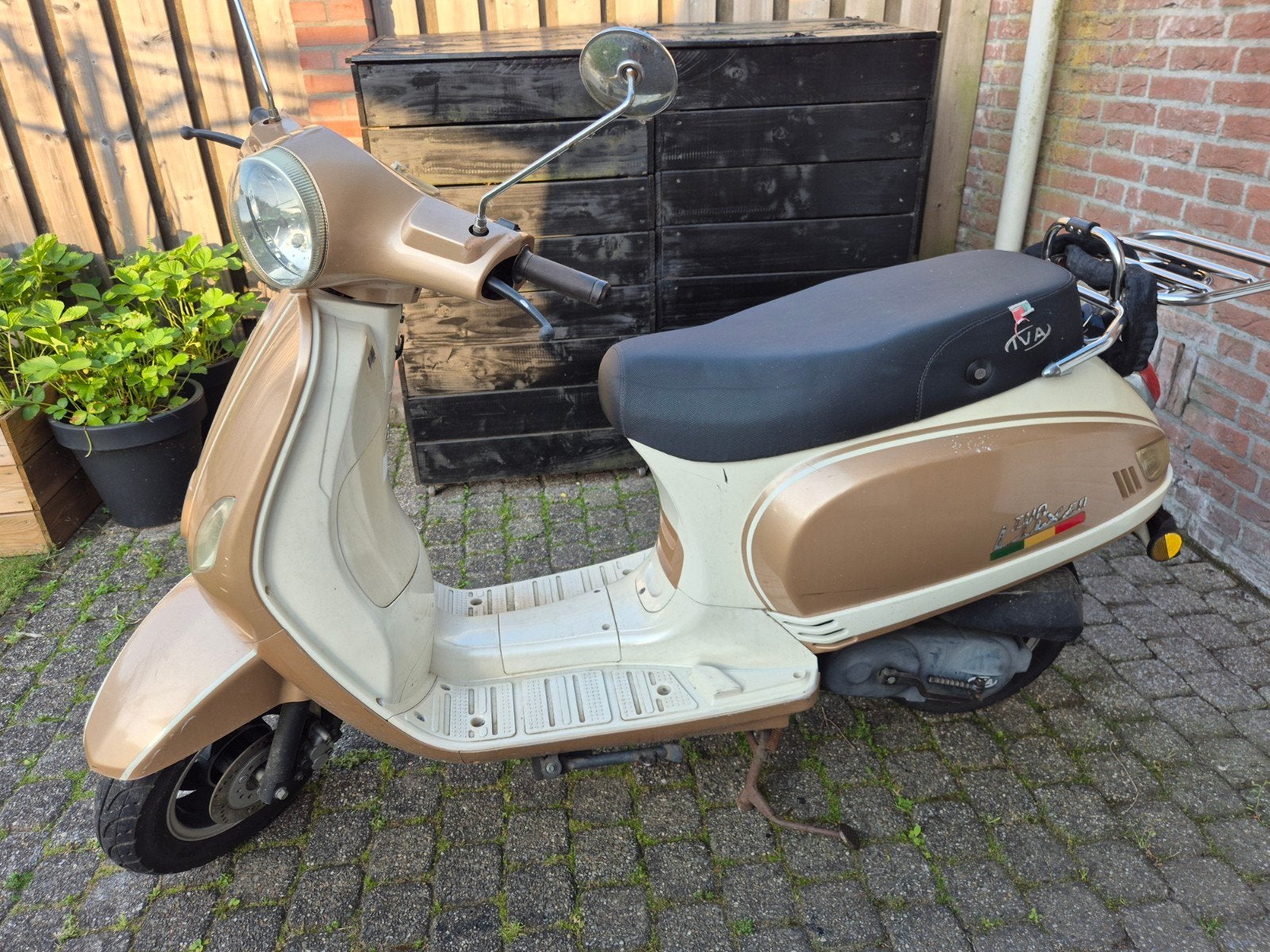 IVA Lux 50 Scooter - Start via kickstarter, rijdt 40+ km/u, Ophalen, Gebruikt, Overige merken