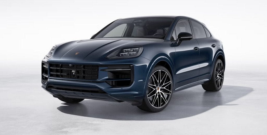 Porsche Cayenne Coupé E-Hybrid Black Edition, Auto's, Porsche, Met garantie (alle), Blauw, 26 kWh, Bedrijf