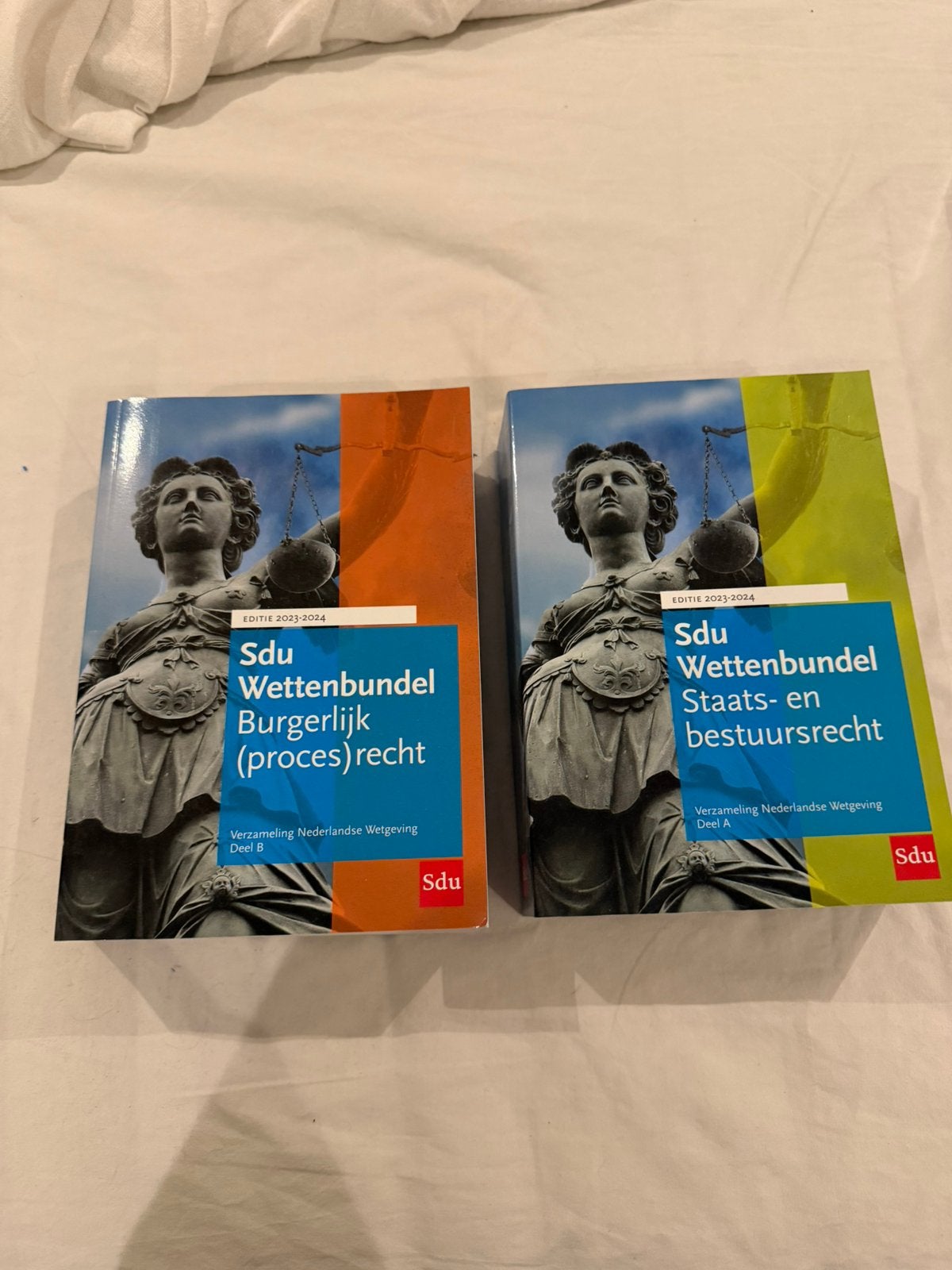 SDU Wettenbundels, Verzenden, Zo goed als nieuw, Overige niveaus