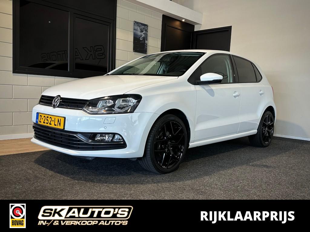 Volkswagen POLO 1.2 TSI COMFORTLINE l 5DRS l PDC l AIRCO l S, Auto's, Euro 6, 4 cilinders, Met garantie (alle), Wit