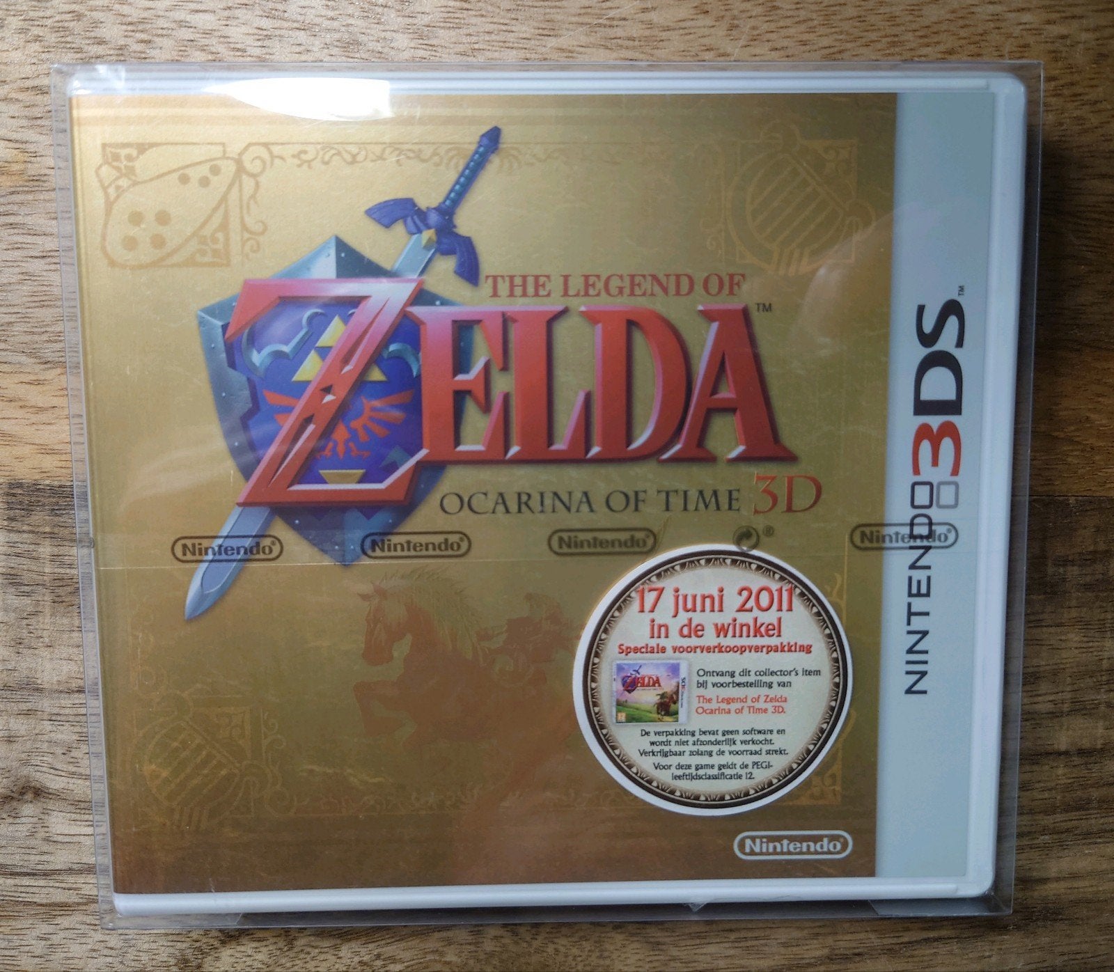 The Legend of Zelda: Ocarina of Time 3D Pre-Order Box, Spelcomputers en Games, Ophalen, Nieuw
