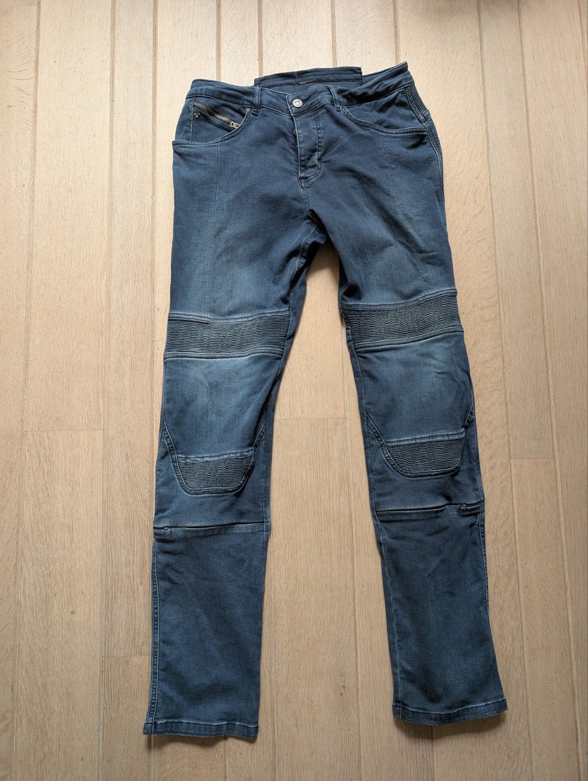 Macna motor jeans, maat 36, protector upgrade, Motoren, Heren, Ophalen of Verzenden, Broek | textiel, Tweedehands