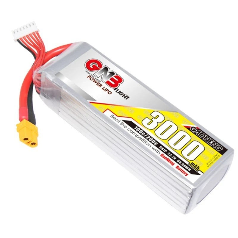 GAONENG GN3 3000mAh 100C 6S Lipo Batterij XT90, Ophalen of Verzenden, Nieuw, Elektro, Quadcopter of Multicopter