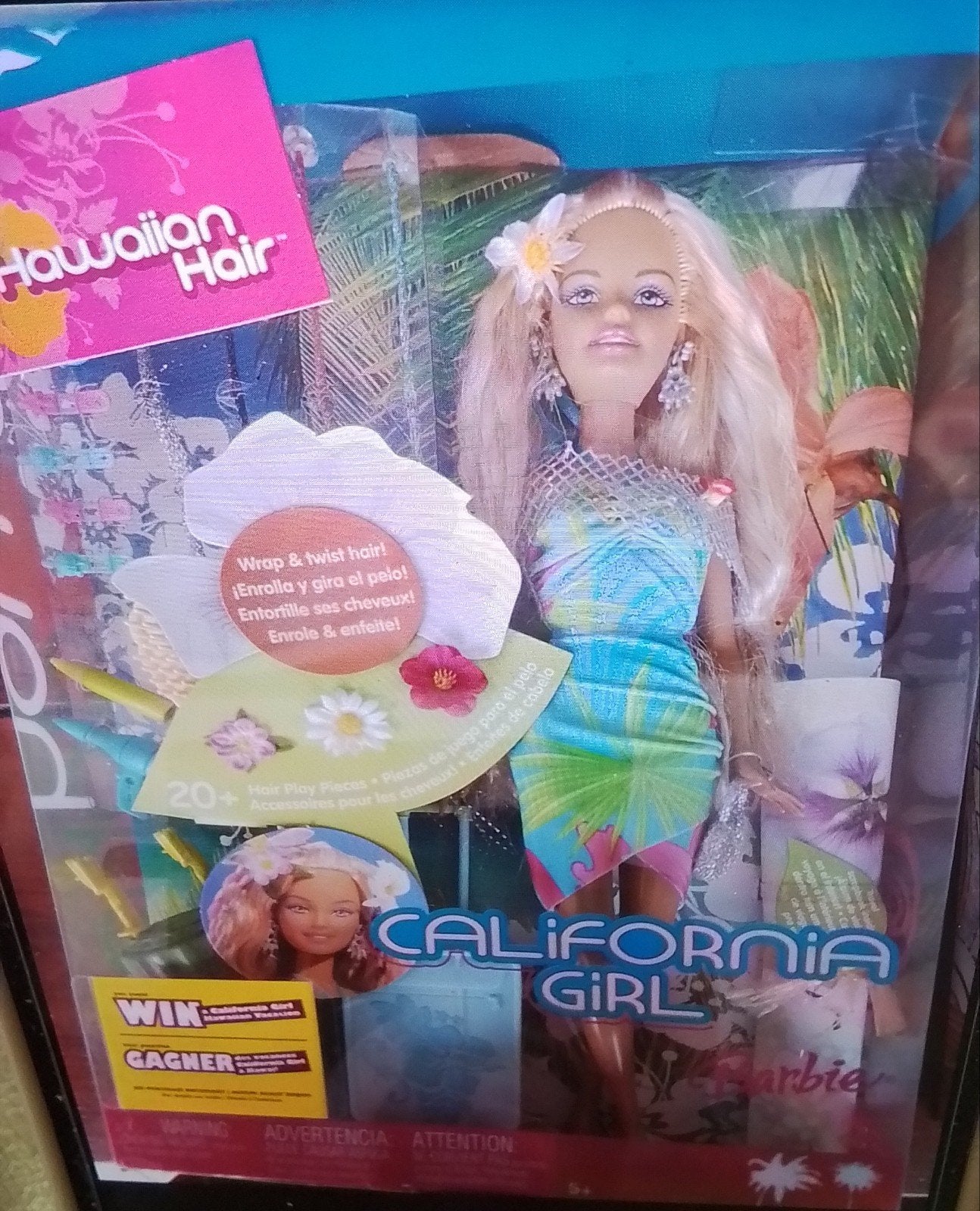 10 vintage Barbie poppen in doos.  Hawaiian hair ,  glam, Ophalen of Verzenden, Nieuw, Fashion Doll