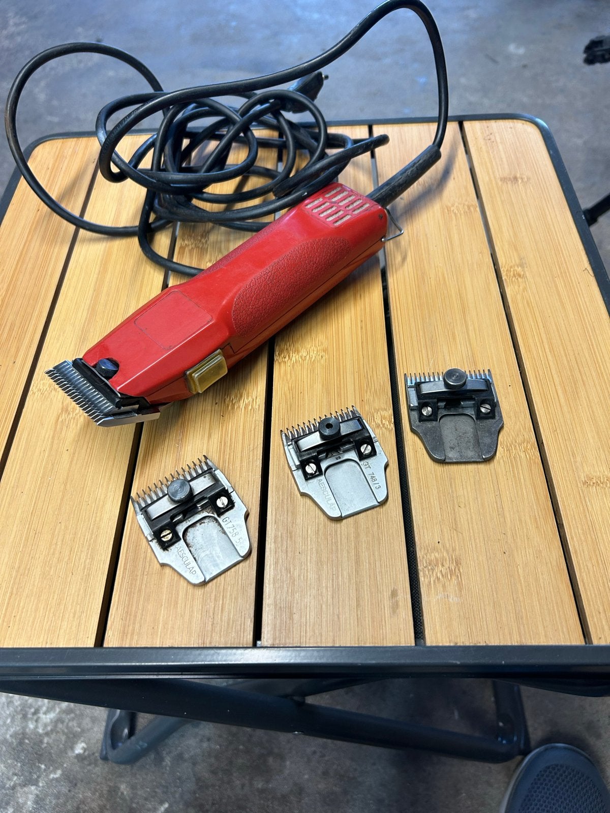 Eaculaap honden trim tondeuse, Ophalen, Gebruikt, Tondeuse