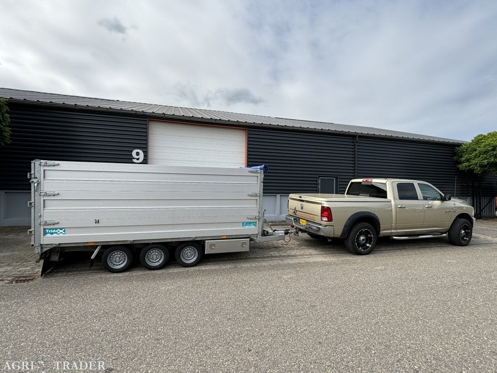 Zeer nette 3 assige  Twintrailer tr 35-40 Veldhuizen haakarm, Ophalen of Verzenden, S.G. Handel & Dienstverlening, S.g.handelendienstverlening@gmail.com
