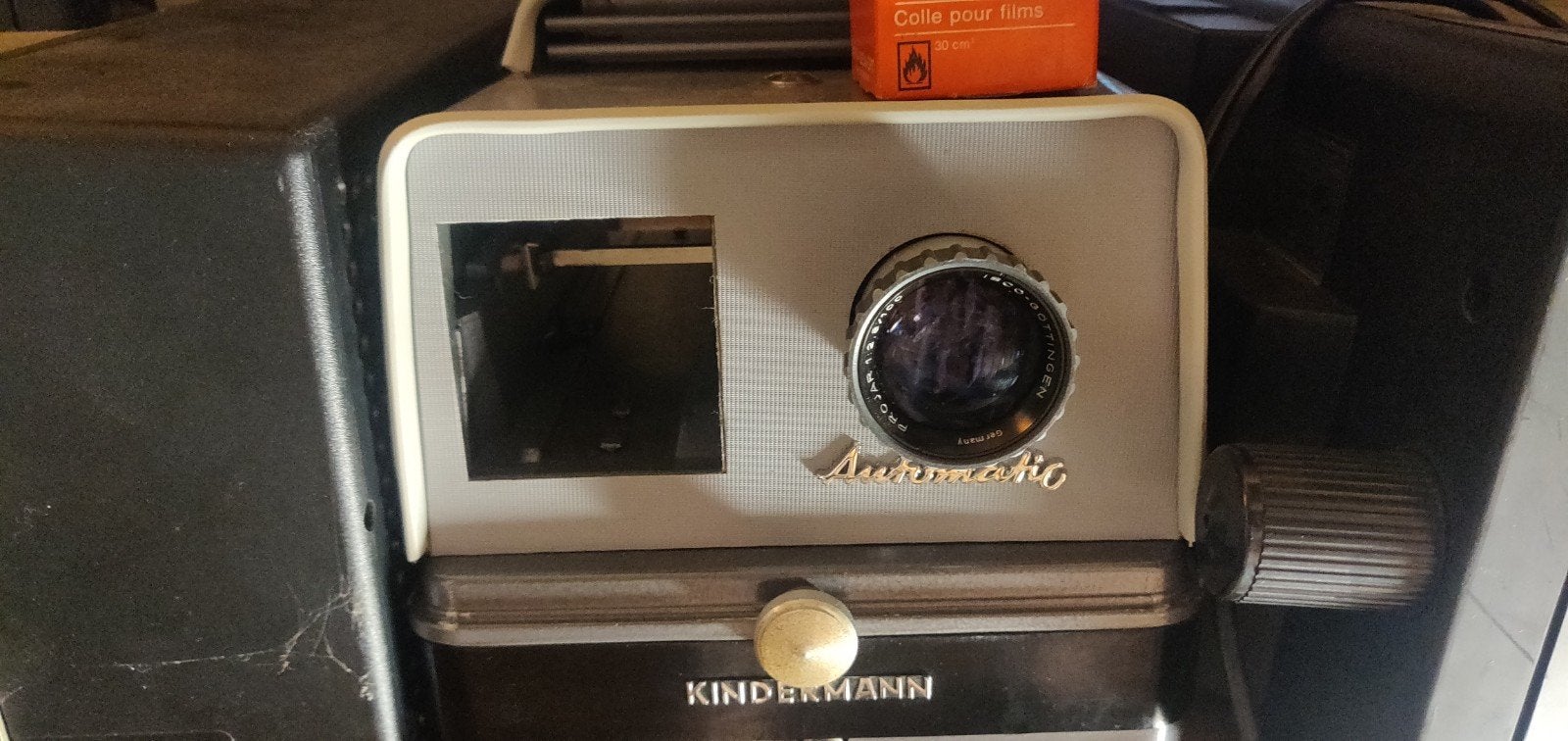 Vintage Kindermann Automatic Diaprojector, Audio, Tv en Foto, Diaprojectors, Ophalen