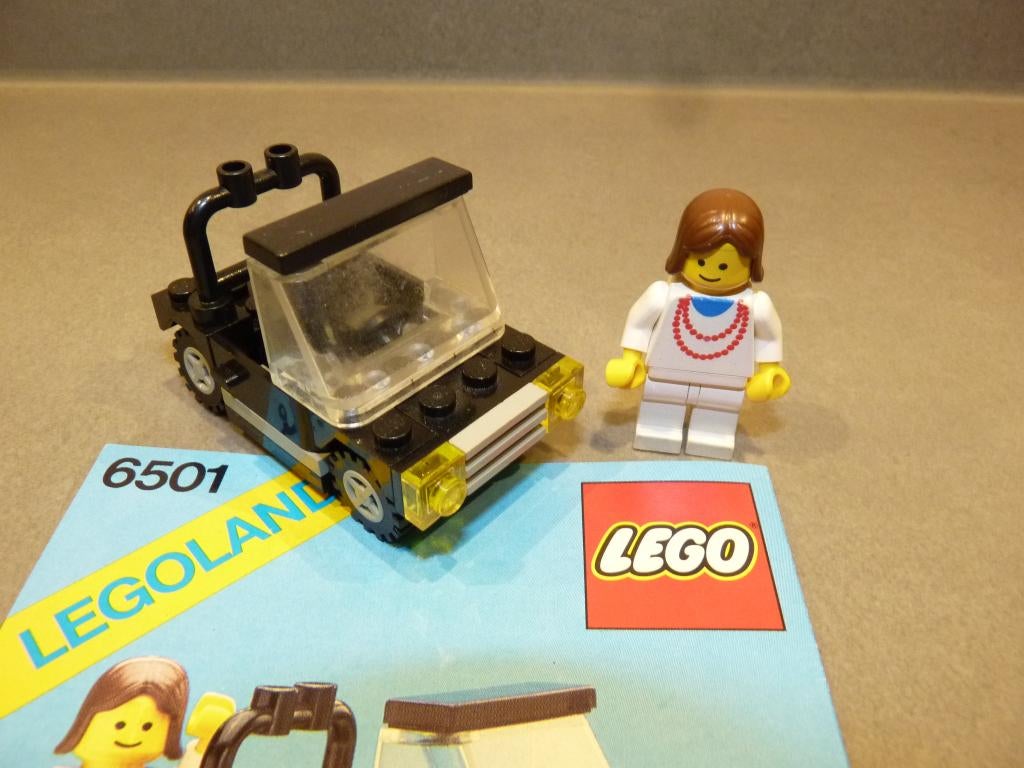 Lego Legoland 6501, 6523, 6604, 6605, 6608 en 6612, Gebruikt, Lego, Ophalen of Verzenden, Compleet