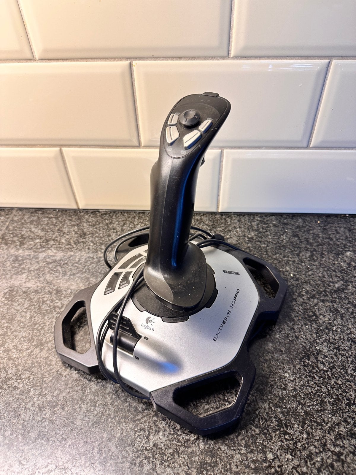 Logitech extreme 3d pro joystick werkend, Ophalen of Verzenden, Gebruikt