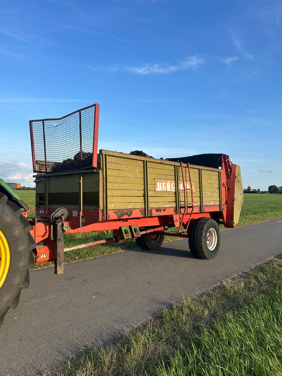 Bergmann meststrooier 7 tons, Zakelijke goederen, Ophalen, Gewasbescherming en Bemesting