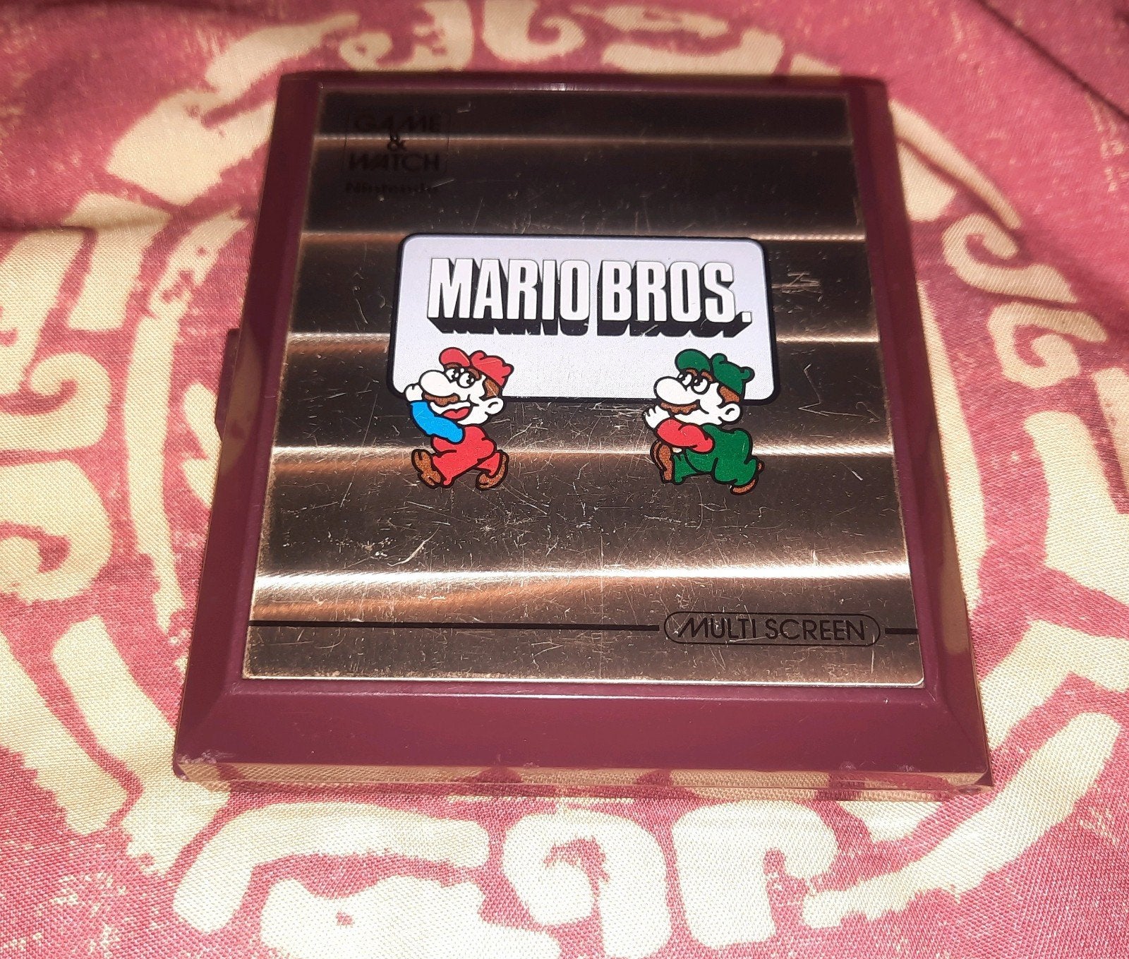 Nintendo Game & Watch Mario Bros (Multi Screen) MW-56  1983, Ophalen, Gebruikt, 1 speler, Vanaf 3 jaar