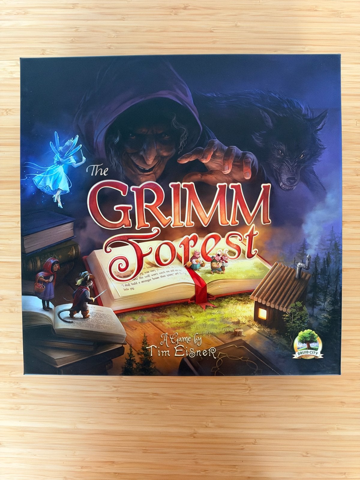 The Grimm Forest Bordspel, Drie of vier spelers, Ophalen of Verzenden, Zo goed als nieuw