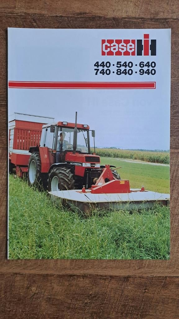 Folder CASE IH International 40 serie tractoren, trekkers, Boeken, Catalogussen en Folders, Ophalen of Verzenden, Zo goed als nieuw
