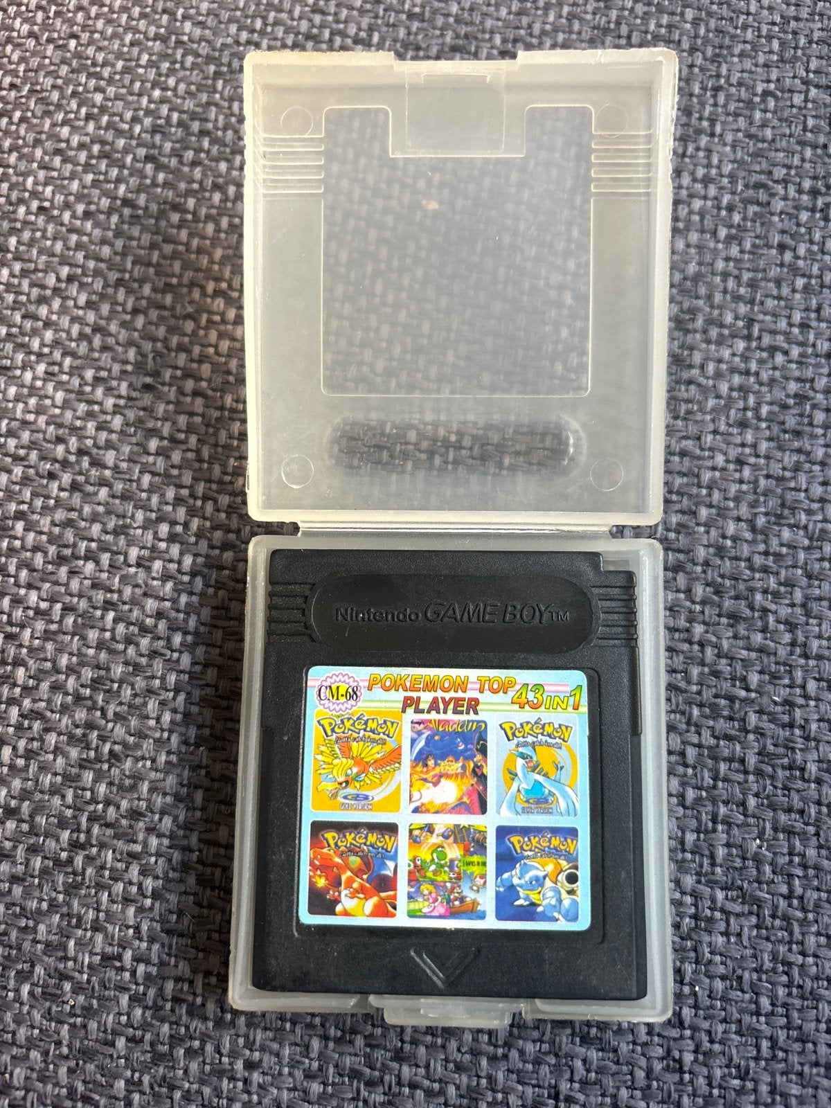 Pokémon Top Player 43 in 1 Game Boy cartridge, Gebruikt, 1 speler, Ophalen of Verzenden, Role Playing Game (Rpg)