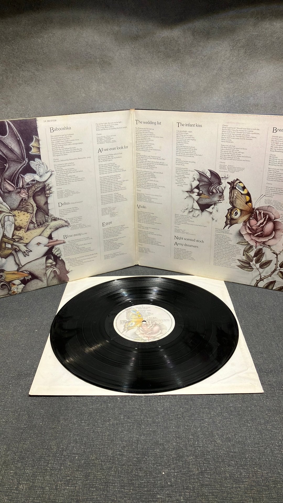 Kate Bush. —  Never for Ever, Cd's en Dvd's, LP, Ophalen of Verzenden, 12 inch, Poprock