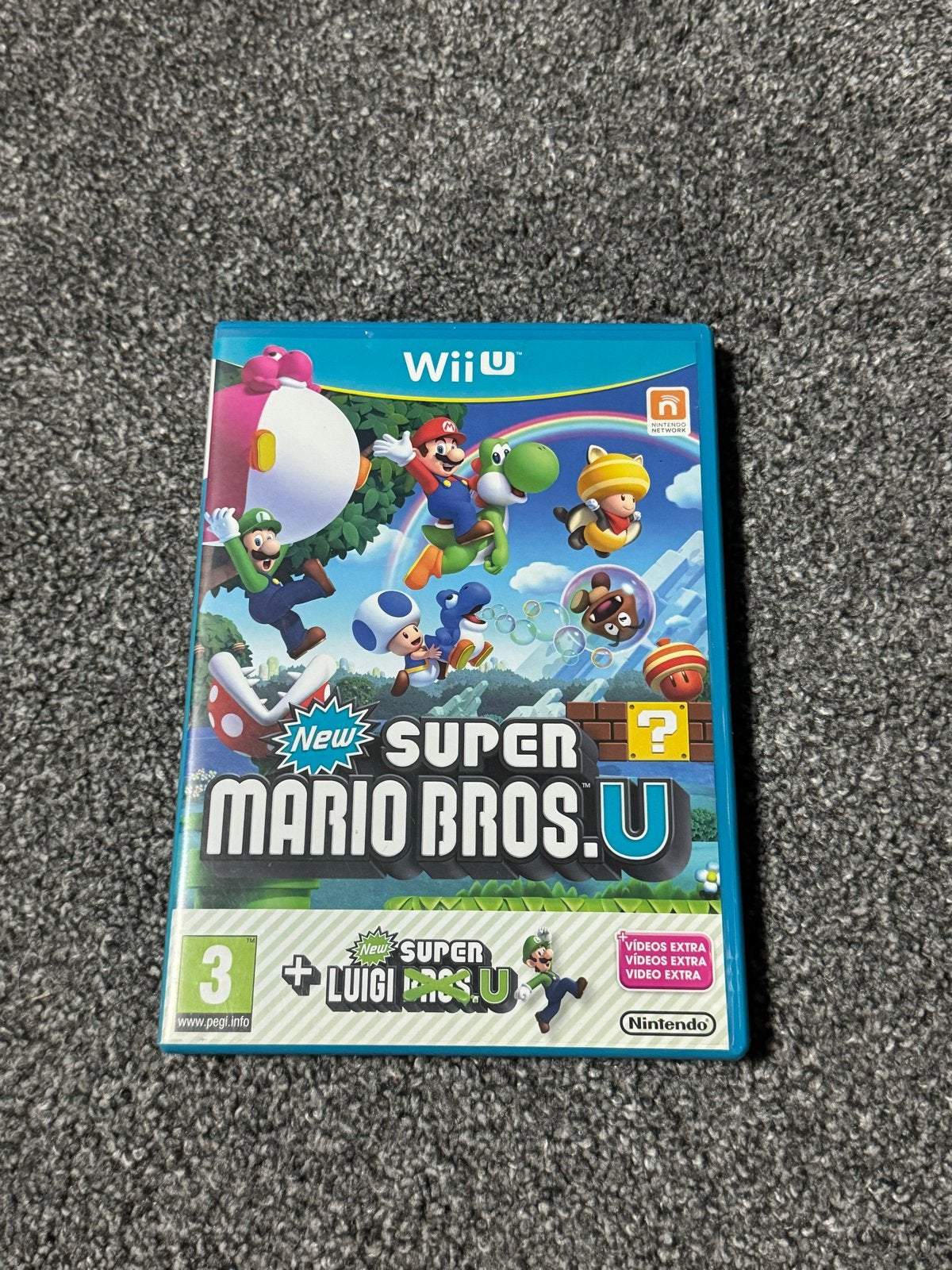 New Super Mario Bros. U + New Super Luigi U - Wii U, Eén computer, Ophalen of Verzenden, Zo goed als nieuw, Platform