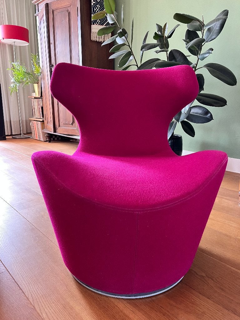 B&B Italia Piccola Papilio fauteuil, Huis en Inrichting, Ophalen, 75 tot 100 cm, Zo goed als nieuw, 50 tot 75 cm