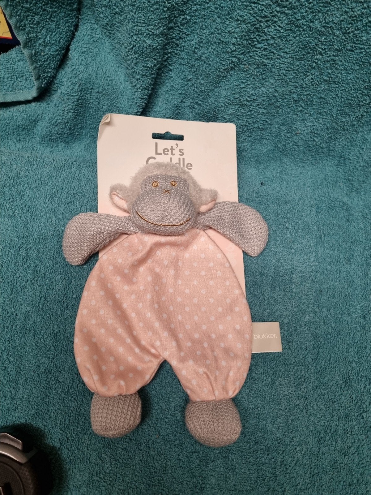 Blokker aapje knuffel doekje nr 35, Ophalen of Verzenden, Nieuw, Overige typen