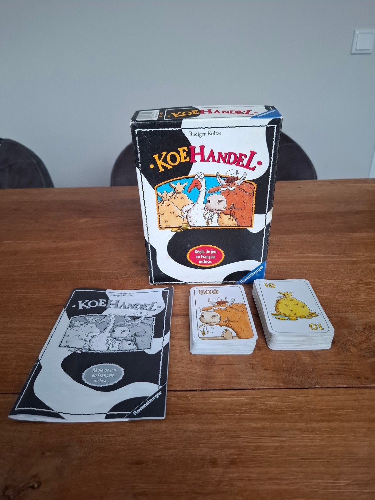 Koehandel Kaartspel - Ravensburger, Vijf spelers of meer, Ophalen of Verzenden, Zo goed als nieuw, Ravensburger
