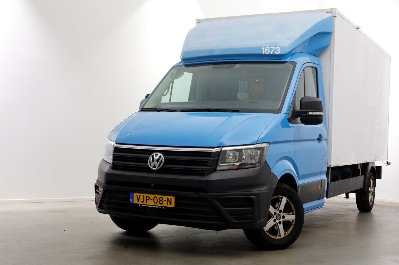 Volkswagen Crafter 35 2.0 TDI E6 Bakwagen met achterdeuren 2, Auto's, Voorwielaandrijving, Dealer onderhouden, 4 cilinders, 2500 kg