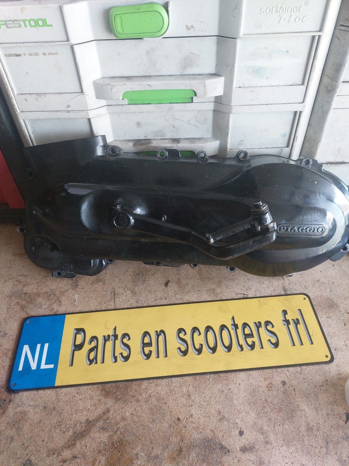 piaggio skr carterkap, Fietsen en Brommers, Ophalen of Verzenden, Blok, Piaggio