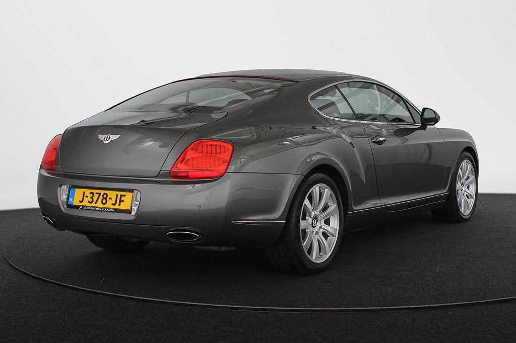 Bentley Continental GT 6.0 W12 Officieel Bentley Certificaat, Achterwielaandrijving, Gebruikt, Automatische klimaatregeling, 12 cilinders
