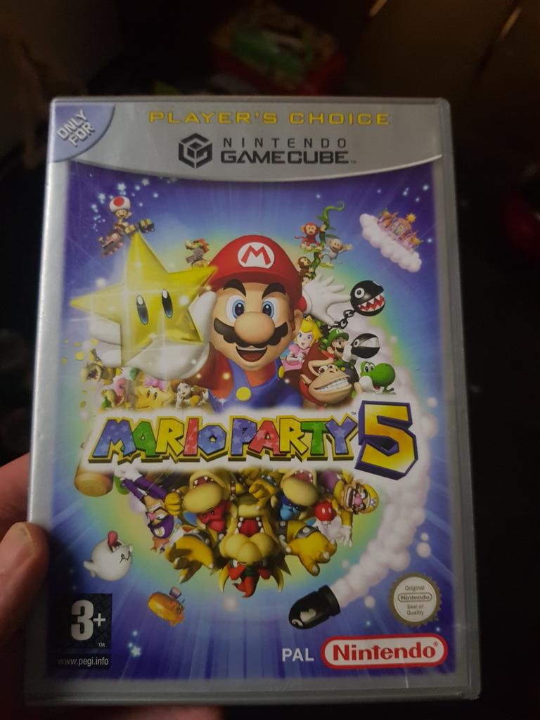 Mario party 5, Spelcomputers en Games, Games | Nintendo GameCube, Avontuur en Actie, Ophalen of Verzenden, Zo goed als nieuw, 3 spelers of meer