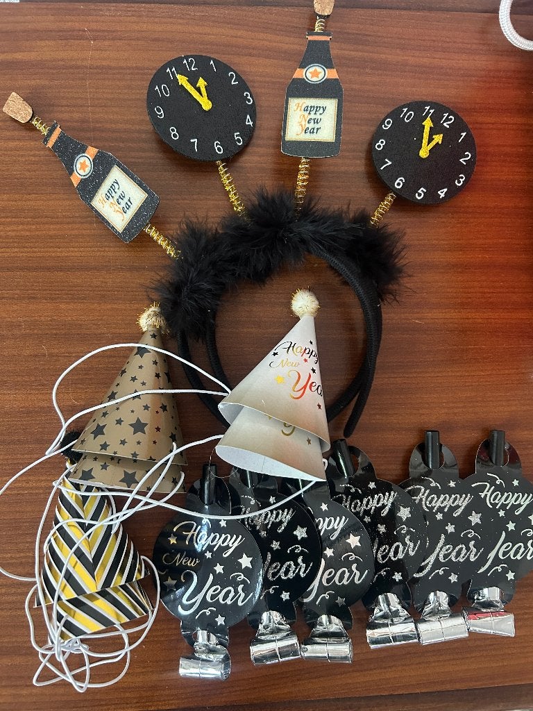 versiering feest oud en nieuw, Ophalen of Verzenden, Zo goed als nieuw, Versiering, Overige