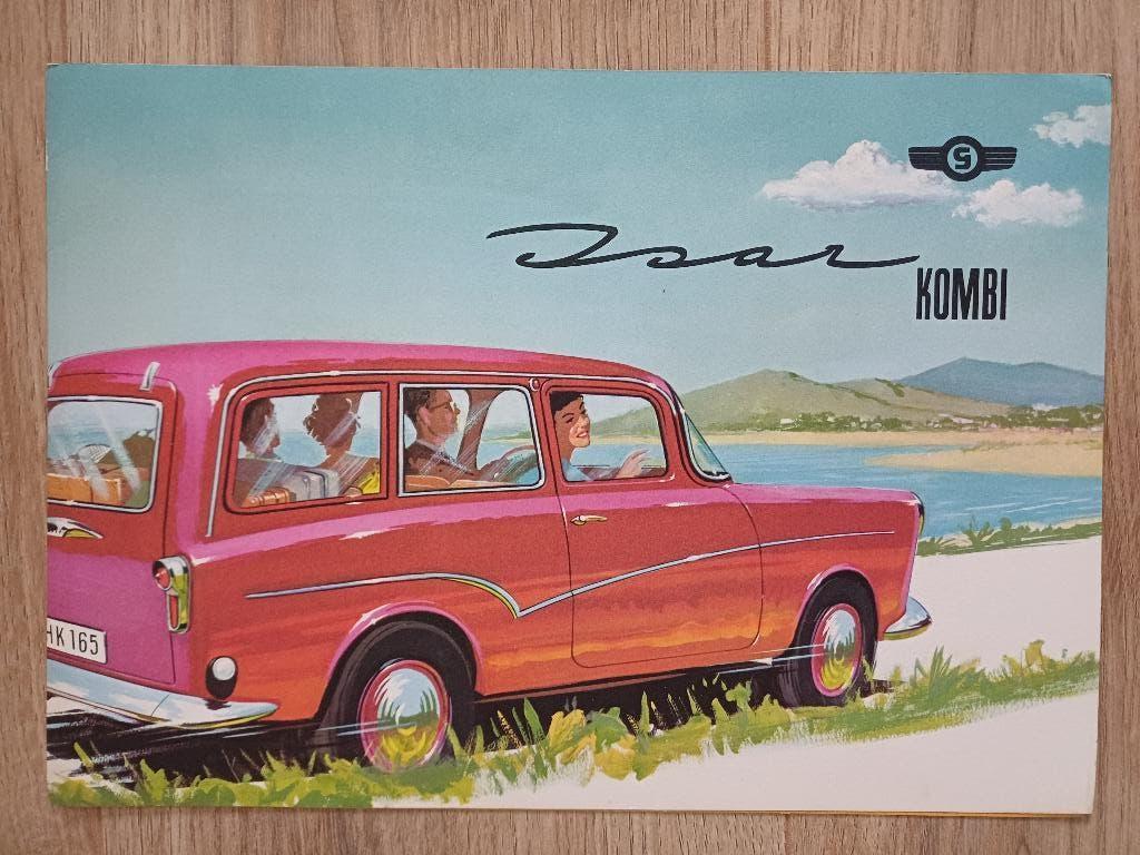 Glas Isar Kombi brochure, Boeken, Auto's | Folders en Tijdschriften, Ophalen of Verzenden, Zo goed als nieuw, Overige merken