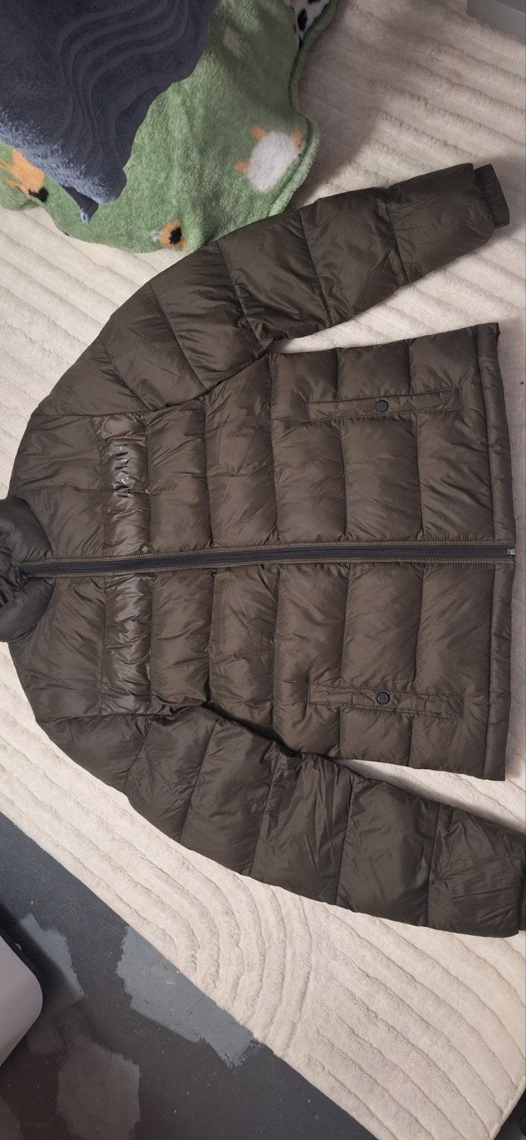 Hugo winter jas, Ophalen, Gedragen, Groen, Hugo Boss