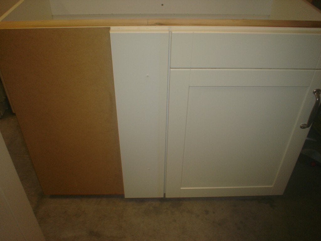 Keukenkasten Beige en Houtkleur set €65,00 los kopen kan ook, Ophalen, Meerkleurig, Zo goed als nieuw, 200 cm of meer