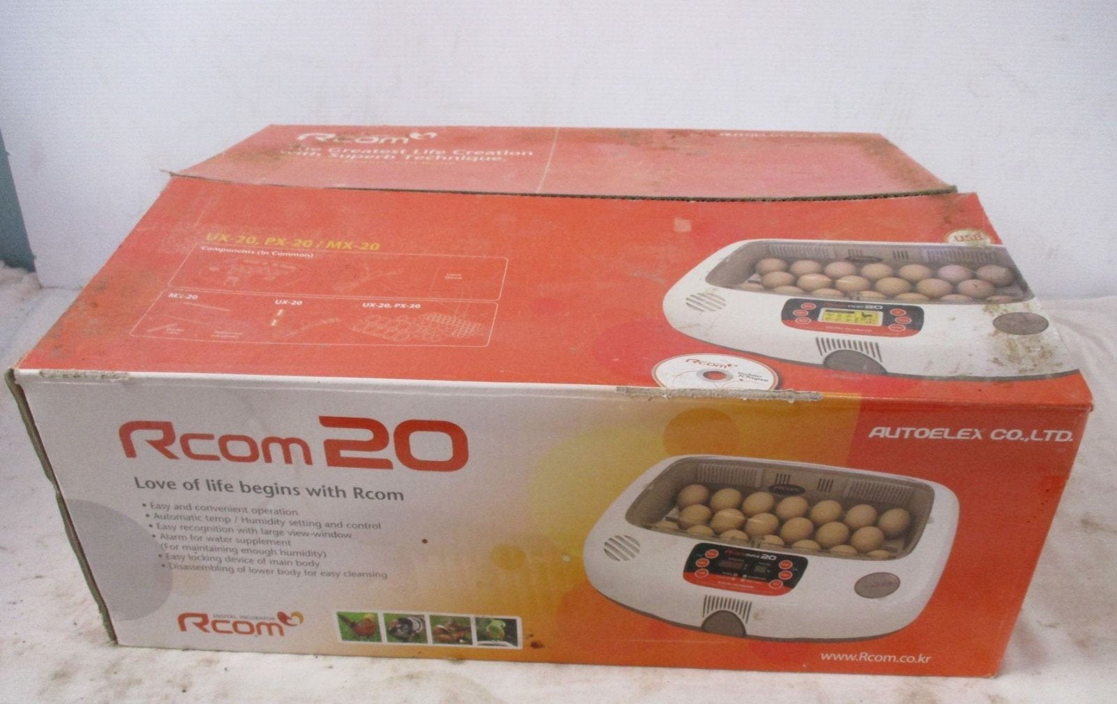 R-Com broedmachine volautomatisch, Geslacht onbekend, Papegaai