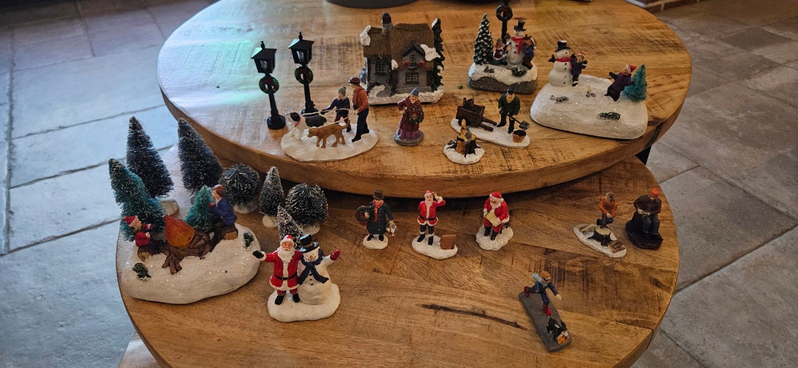 23 stuks kerst, Ophalen