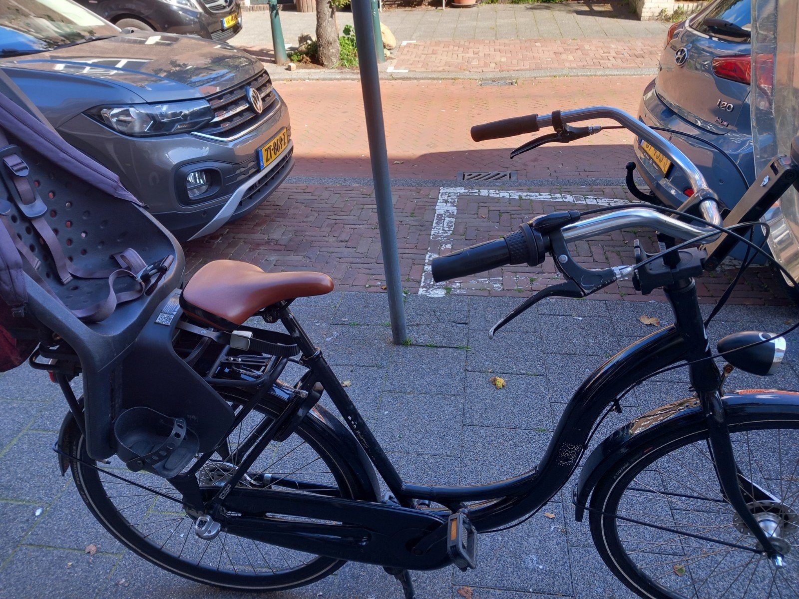 BSP Moederfiets 28 inch, 2 zitjes, Gebruikt, Versnellingen, 50 tot 53 cm