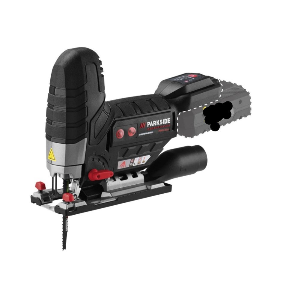 Decoupeerzaag Parkside Performance 20V 2Ah, nieuw, Decoupeerzaag, Nieuw, Ophalen of Verzenden, 30 tot 70 mm