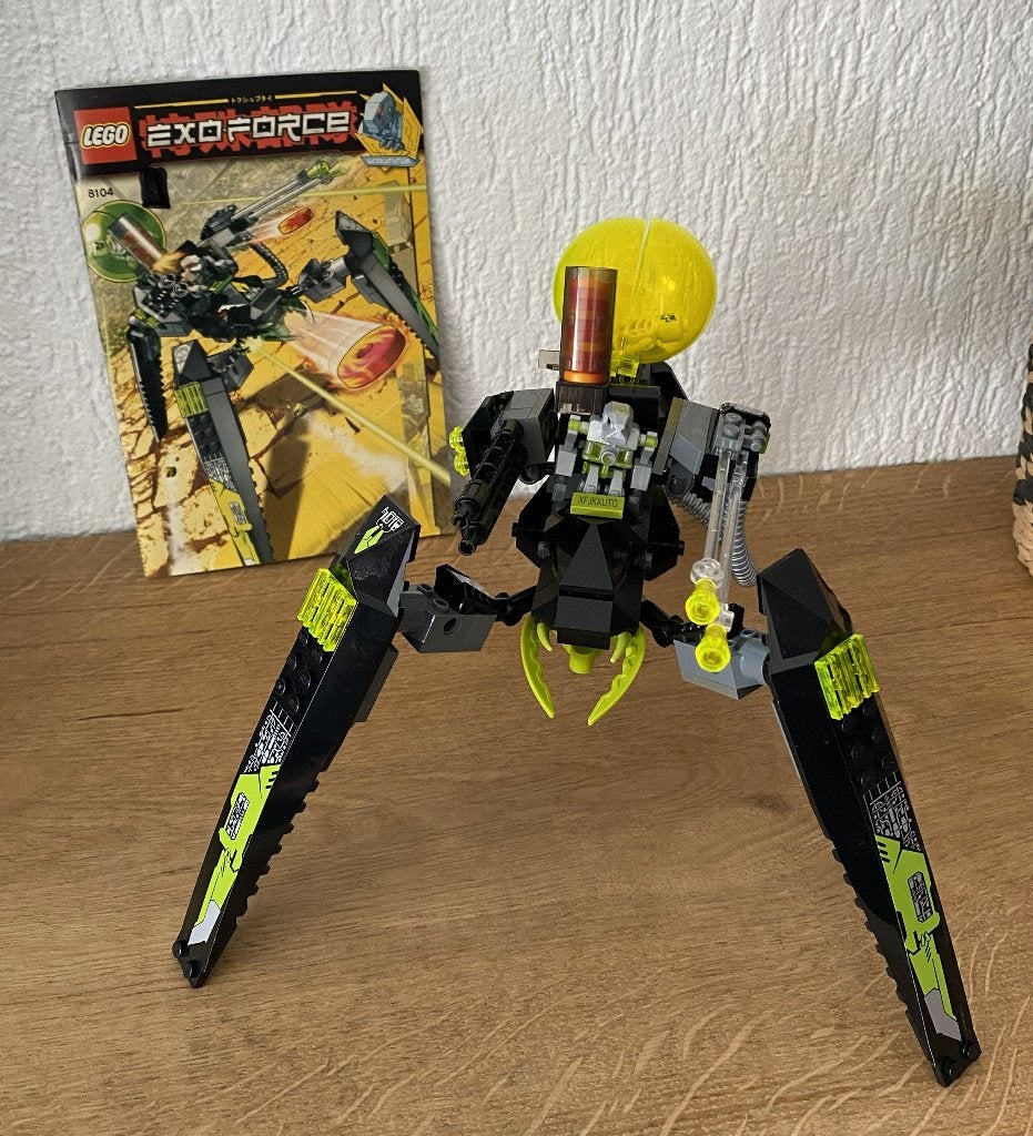 Lego 8104 Exoforce Devastator, Lego, Compleet, Ophalen of Verzenden, Zo goed als nieuw